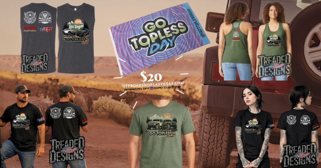 las vegas go topless day merch